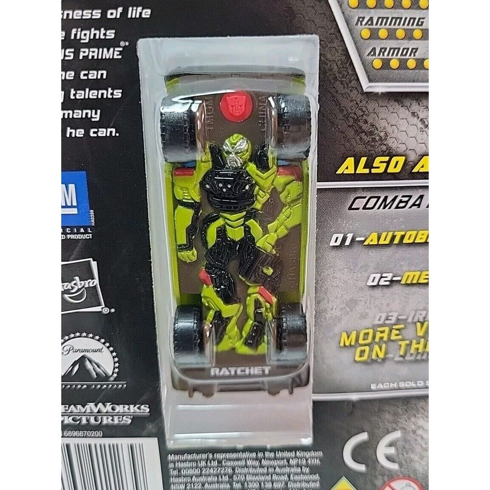 Transformers RPMs Autobot RATCHET Combat Series #01 2008 - Picture 5 of 9